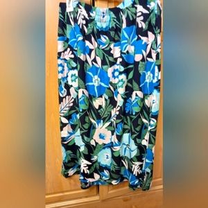 LOFT Flower Skirt